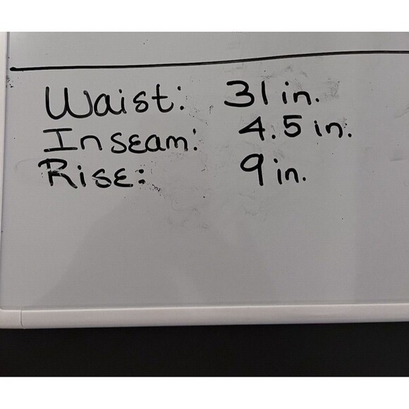 a.n.a A New Approach Shorts Womens Sz 4 Orange Floral Twill Front Zip Pockets - Picture 5 of 5